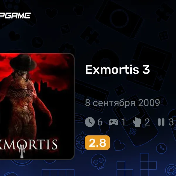 Обкладинка гри Exmortis 3