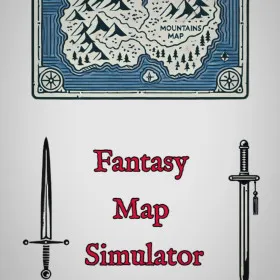 Обкладинка гри Fantasy Map Simulator