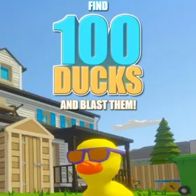Обкладинка гри Find 100 Ducks and Blast Them!