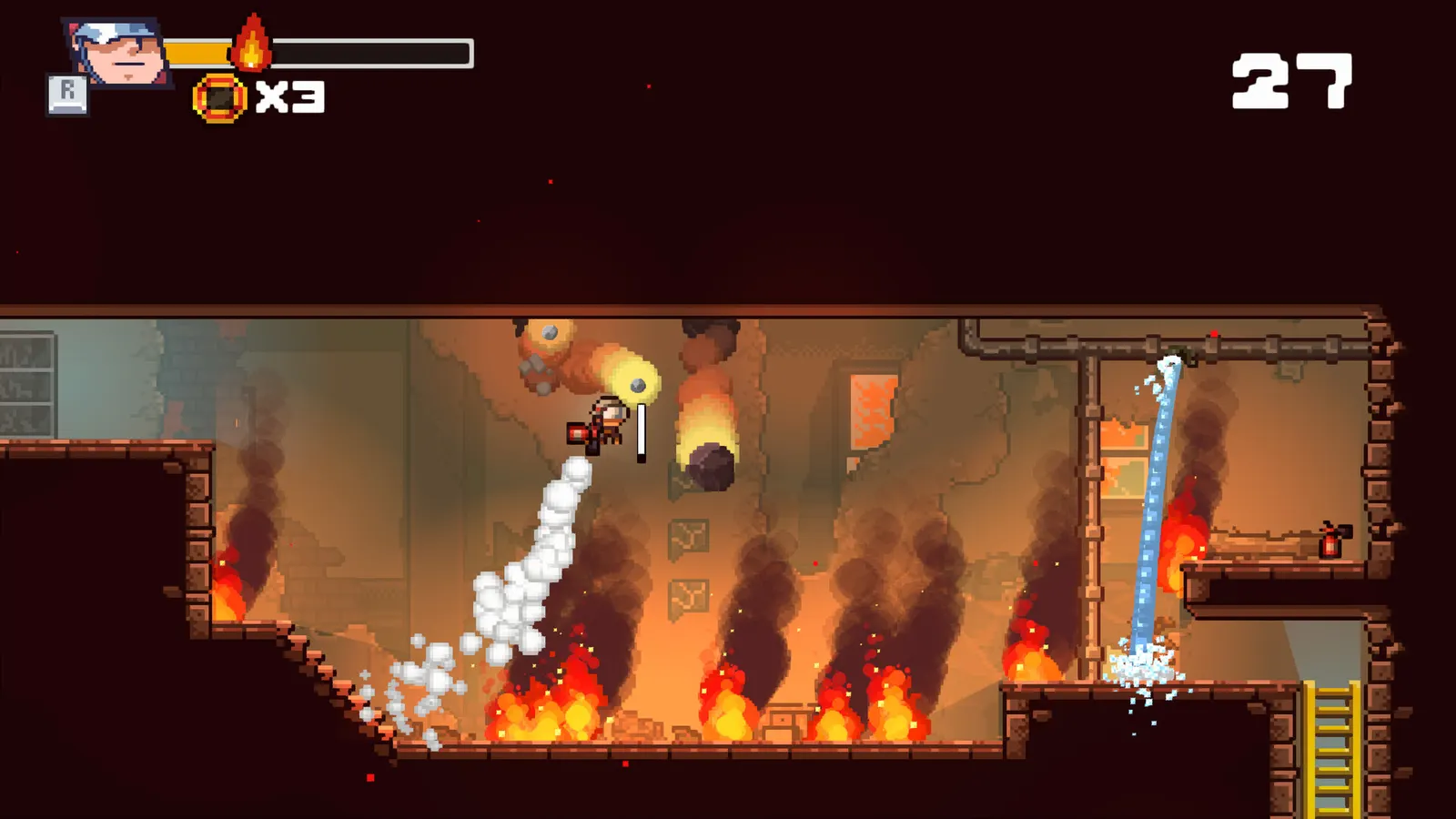 Fire Hero - Pixel Rescue media 2
