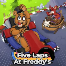 Обкладинка гри Five Laps at Freddy's