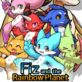Обкладинка гри Fiz and the Rainbow Planet