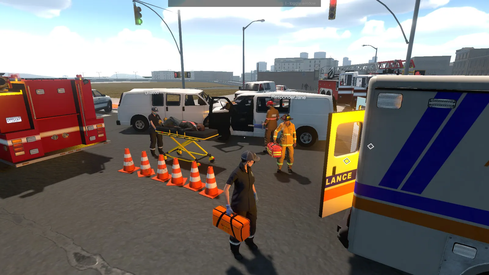 Flashing Lights - Police, Firefighting, Emergency Services (EMS) Simulator media 4