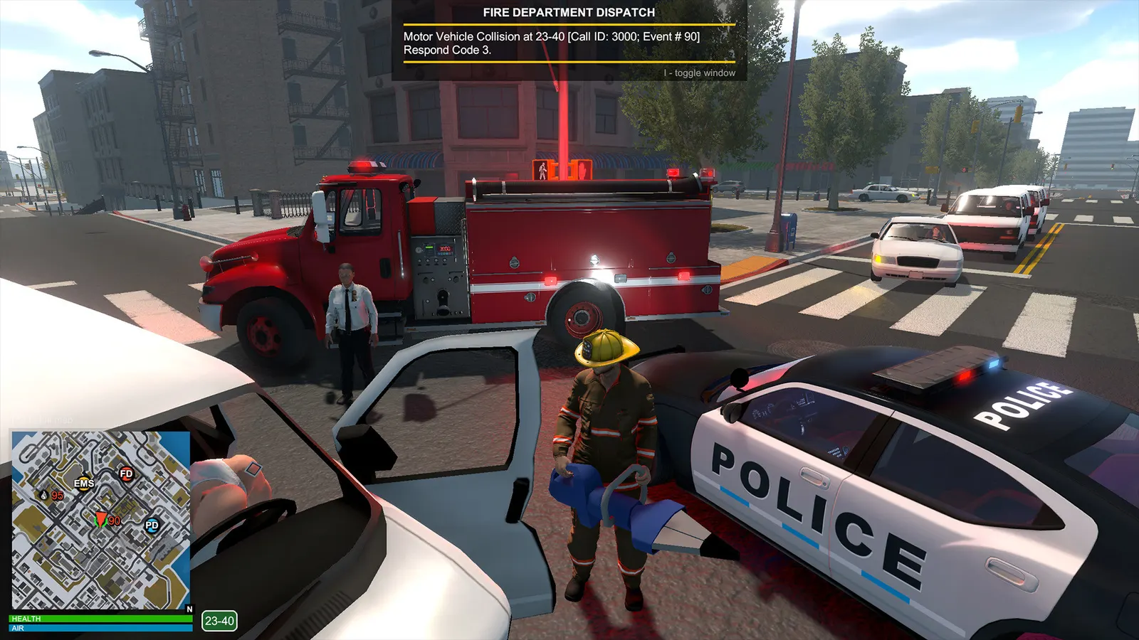 Flashing Lights - Police, Firefighting, Emergency Services (EMS) Simulator media 21