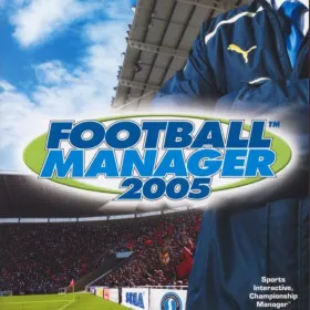 Обкладинка гри Football Manager 2005