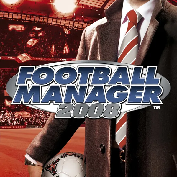 Обкладинка гри Football Manager 2008
