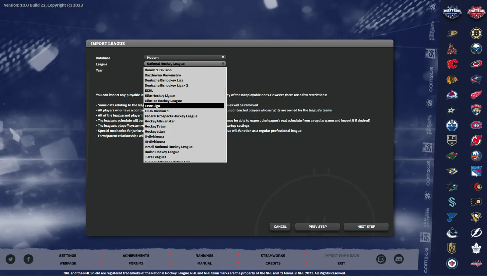 Franchise Hockey Manager 10 media 10