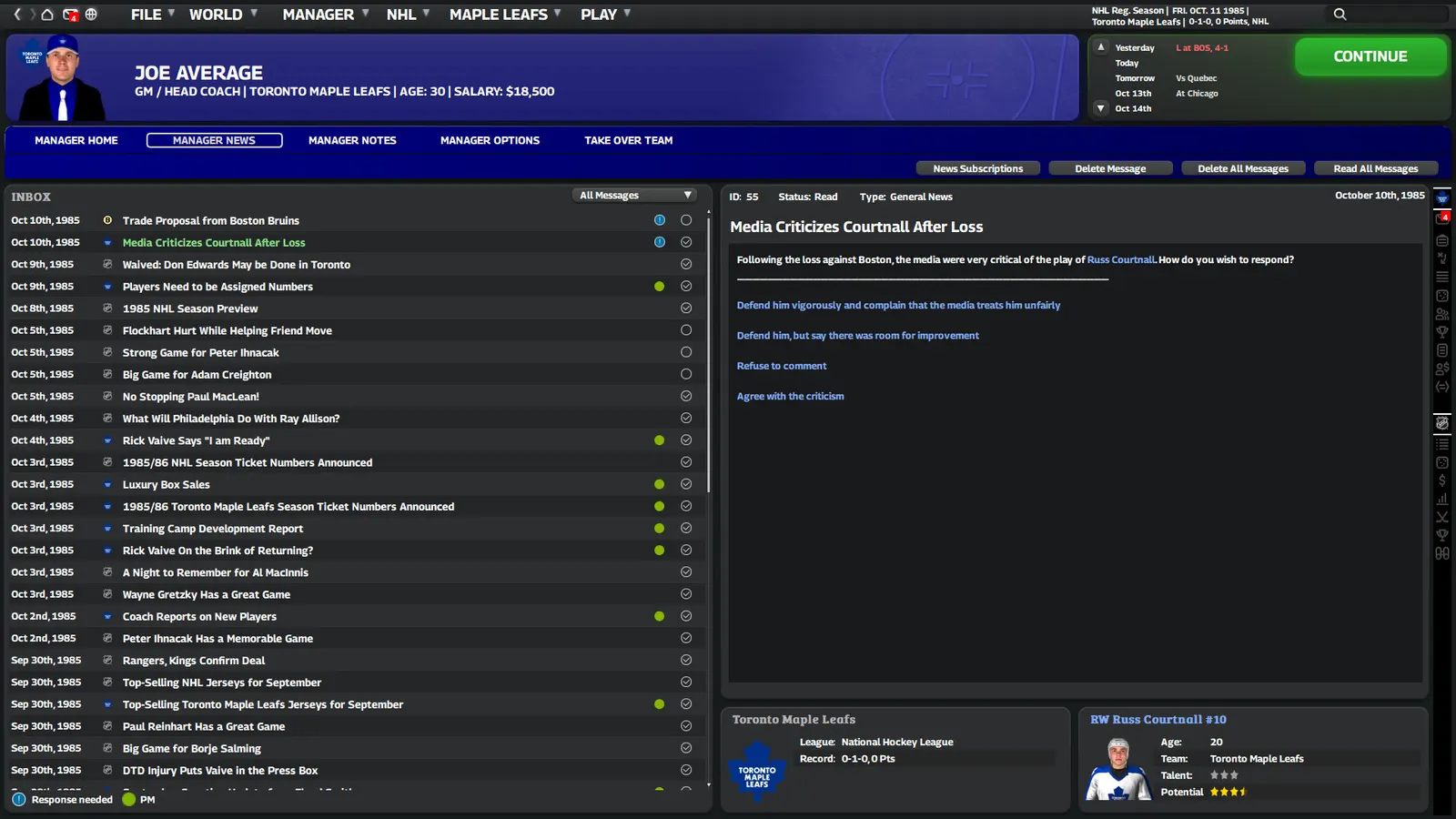 Franchise Hockey Manager 10 media 11