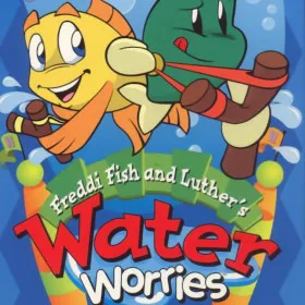 Обкладинка гри Freddi Fish and Luther's Water Worries