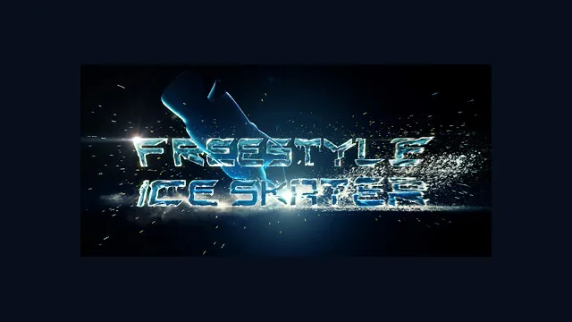 Freestyle Ice Skater
