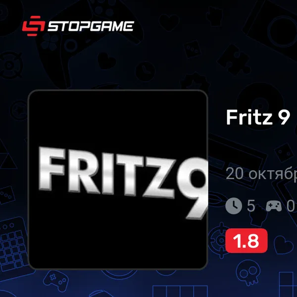 Обкладинка гри Fritz 9