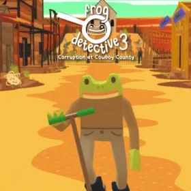 Обкладинка гри Frog Detective 3: Corruption at Cowboy County