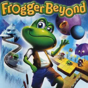 Обкладинка гри Frogger Beyond