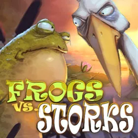 Обкладинка гри Frogs vs. Storks