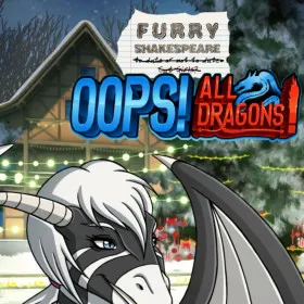 Обкладинка гри Furry Shakespeare: Oops! All Dragons!