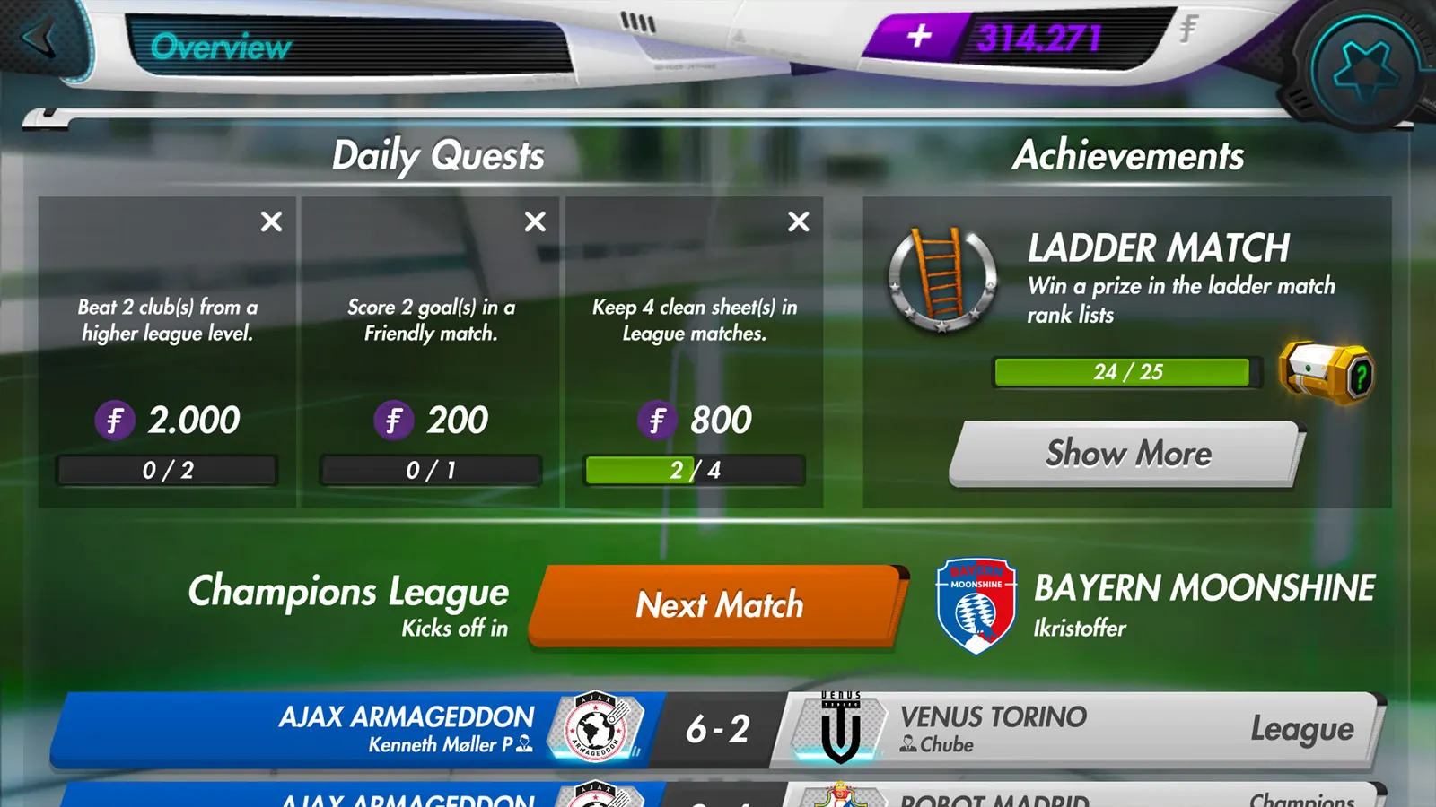 Futuball - Future Football Manager Game media 10