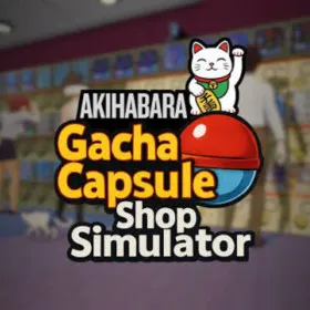 Обкладинка гри Gacha Capsule Shop Simulator - Akihabara Demo