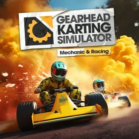 Обкладинка гри Gearhead Karting Simulator - Mechanic & Racing