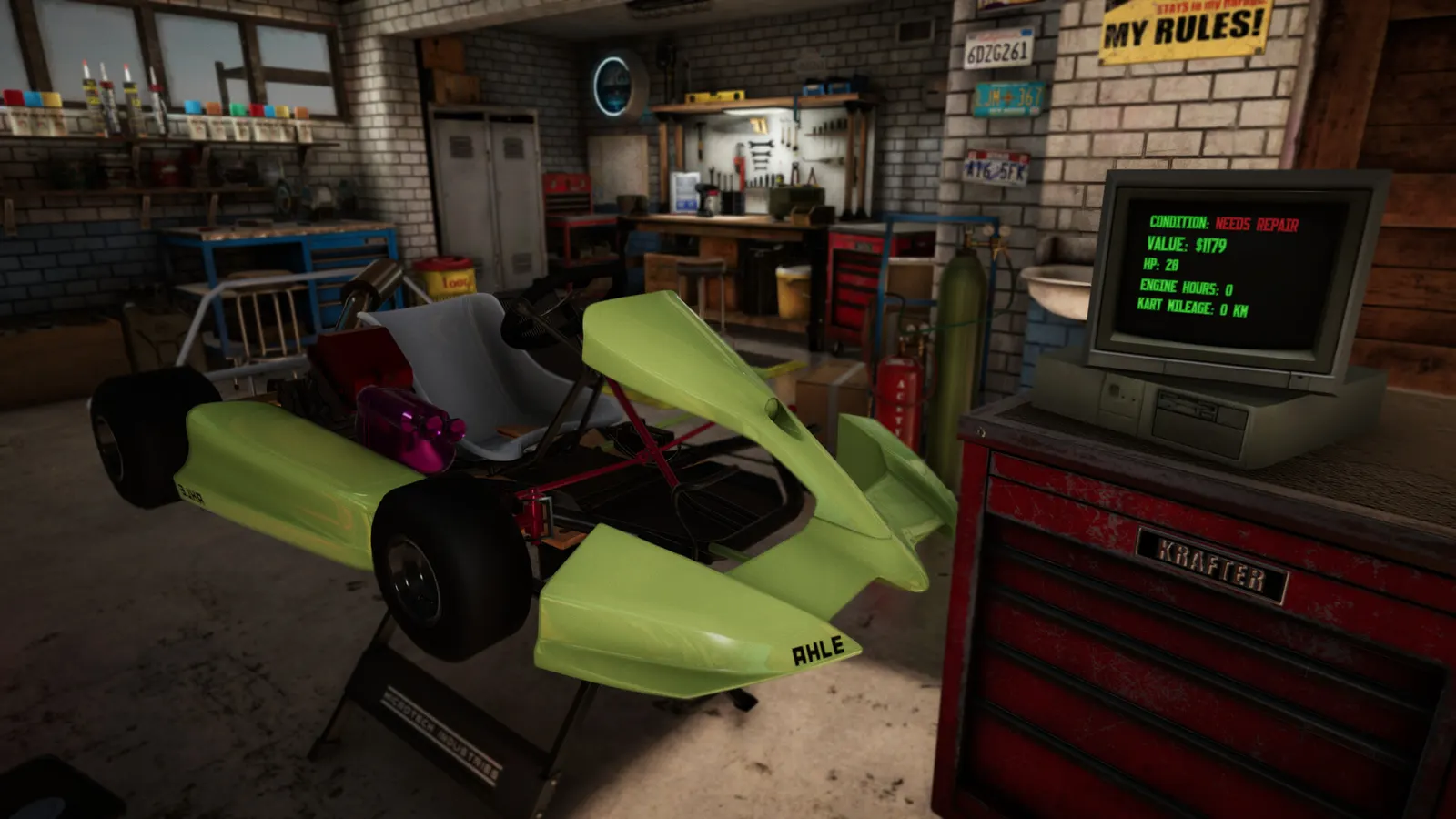 Gearhead Karting Simulator - Mechanic & Racing media 8