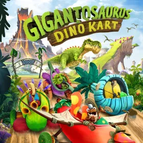 Обкладинка гри Gigantosaurus: Dino Kart