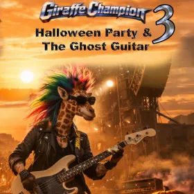Обкладинка гри Giraffe Champion 3: Halloween Party & The Ghost Guitar