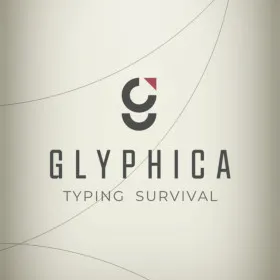 Обкладинка гри Glyphica: Typing Survival