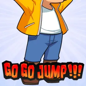 Обкладинка гри Go Go Jump!!