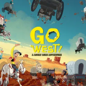 Обкладинка гри Go West: A Lucky Luke Adventure