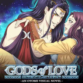 Обкладинка гри Gods of Love: An Otome Visual Novel
