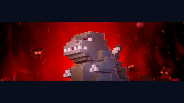 Godzilla Voxel Wars