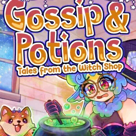 Обкладинка гри Gossip & Potions: Tales from the Witch Shop