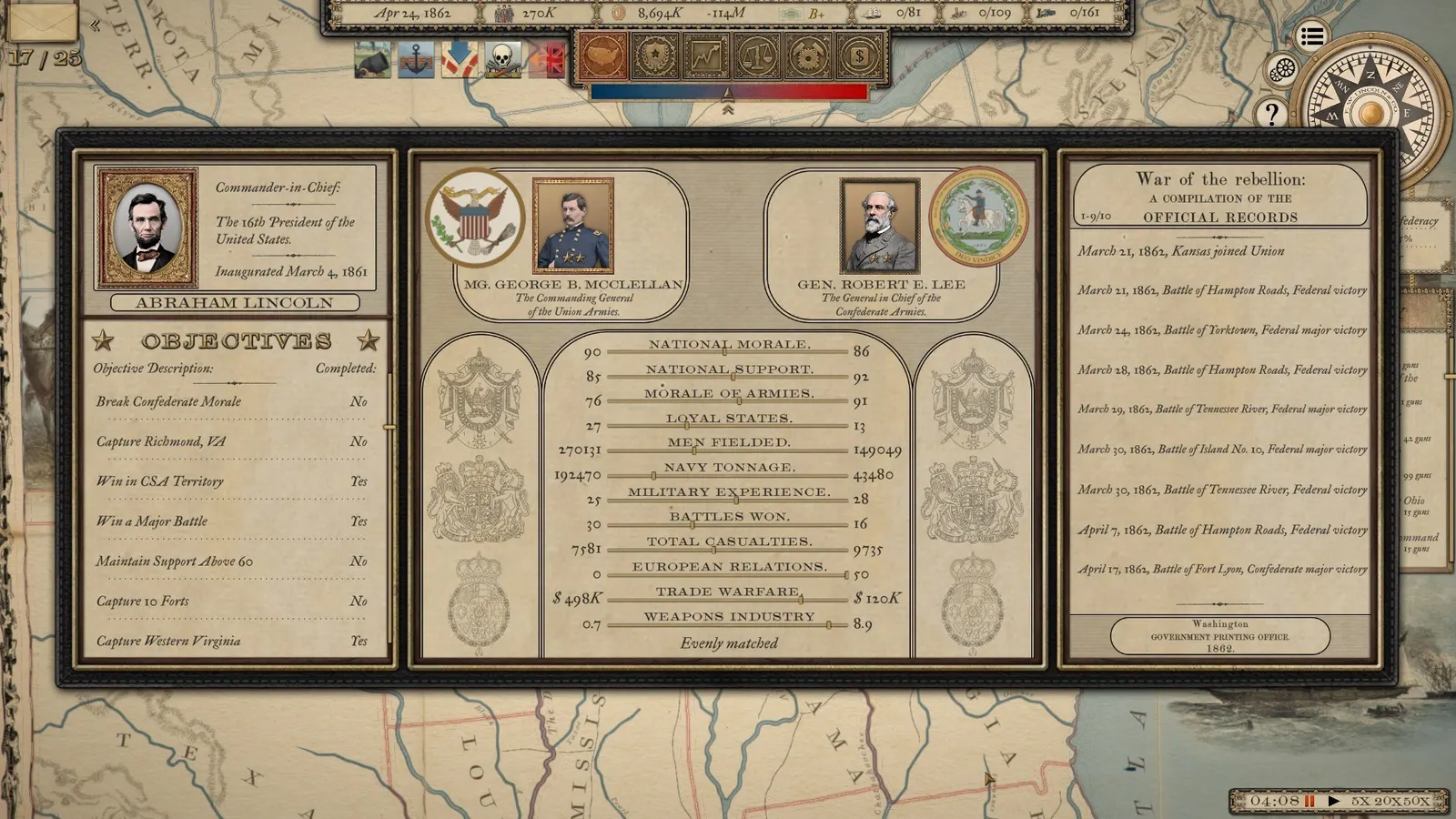Grand Tactician: The Civil War (1861-1865) media 19