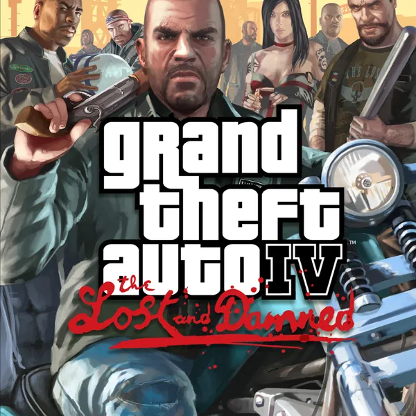 Обкладинка гри Grand Theft Auto IV: The Lost and Damned