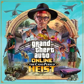 Обкладинка гри Grand Theft Auto Online: The Cayo Perico Heist