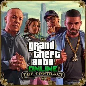 Обкладинка гри Grand Theft Auto Online: The Contract