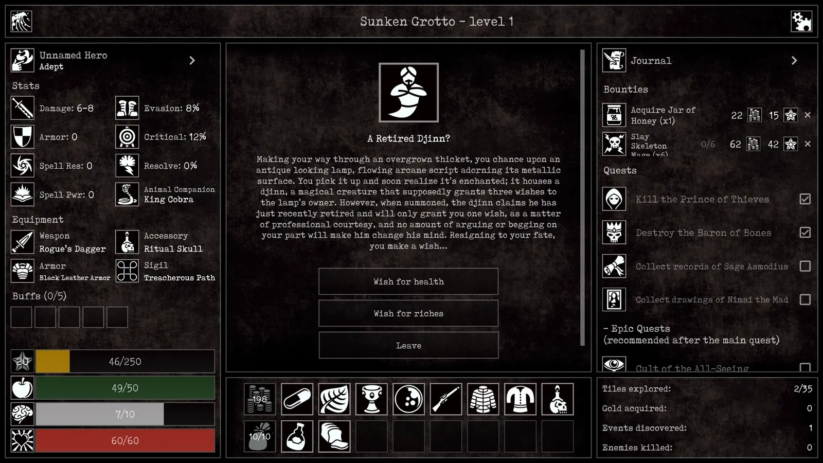 Grim Quest - Old School RPG media 4