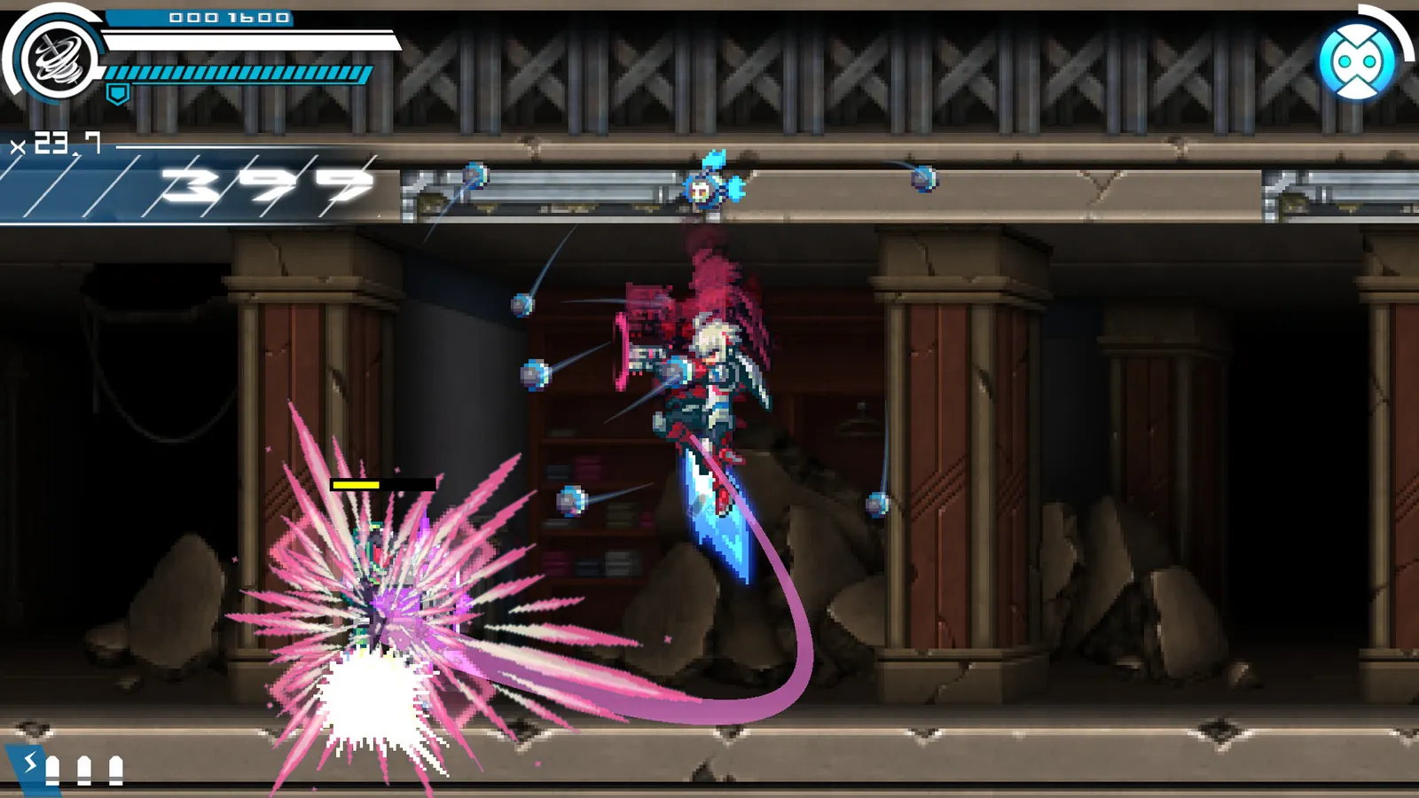 Gunvolt Chronicles: Luminous Avenger iX 1+2 Dual Collection media 2