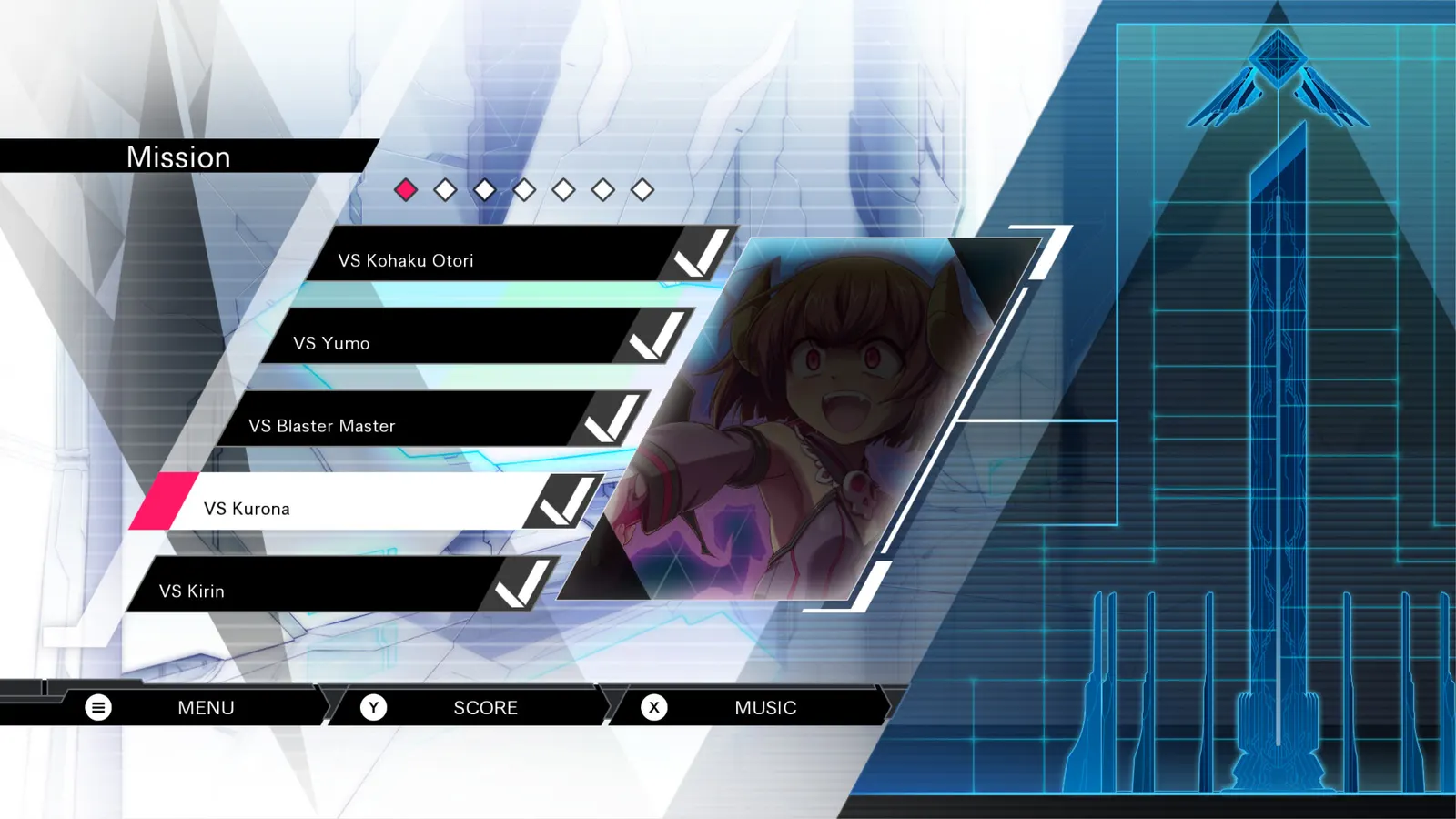 Gunvolt Chronicles: Luminous Avenger iX 1+2 Dual Collection media 9