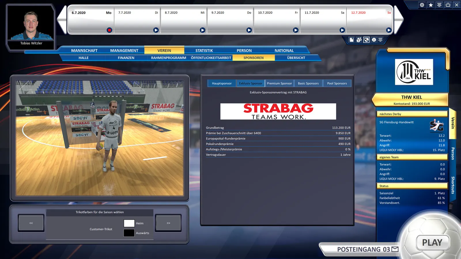 Handball Manager 2021 media 4