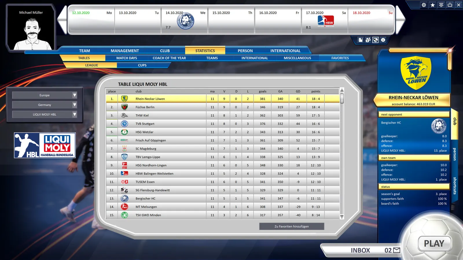 Handball Manager 2021 media 6