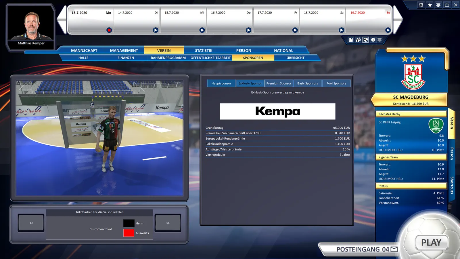 Handball Manager 2021 media 17