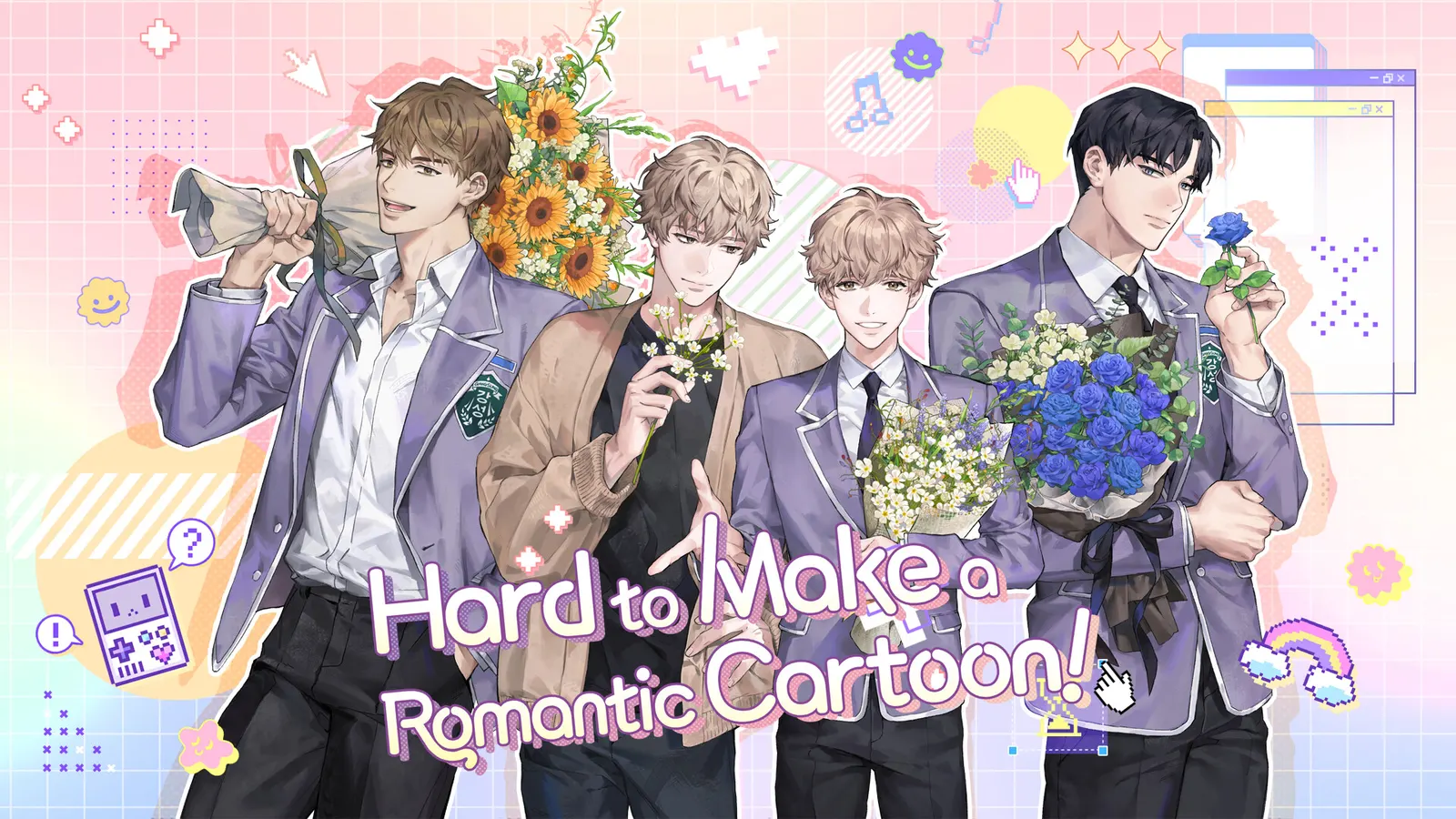 Hard to make a romantic cartoon! media 2