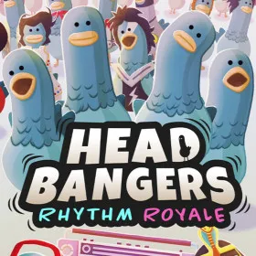 Обкладинка гри Headbangers: Rhythm Royale