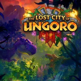 Обкладинка гри Hearthstone: The Lost City of Un'Goro with the Day of Rebirth