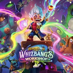 Обкладинка гри Hearthstone: Whizbang's Workshop with Dr. Boom's Incredible Inventions