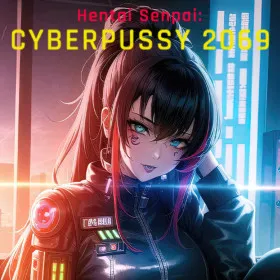 Обкладинка гри Hentai Senpai: Cyberpussy 2069