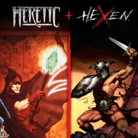 Обкладинка гри Heretic + Hexen