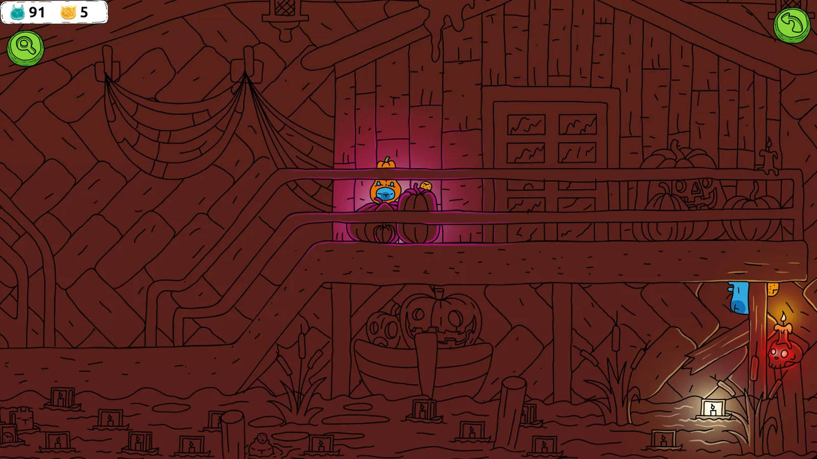 Hidden Capybaras with Orange and Pumpkins: Spooky Halloween Edition media 7