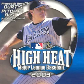 Обкладинка гри High Heat Major League Baseball 2003