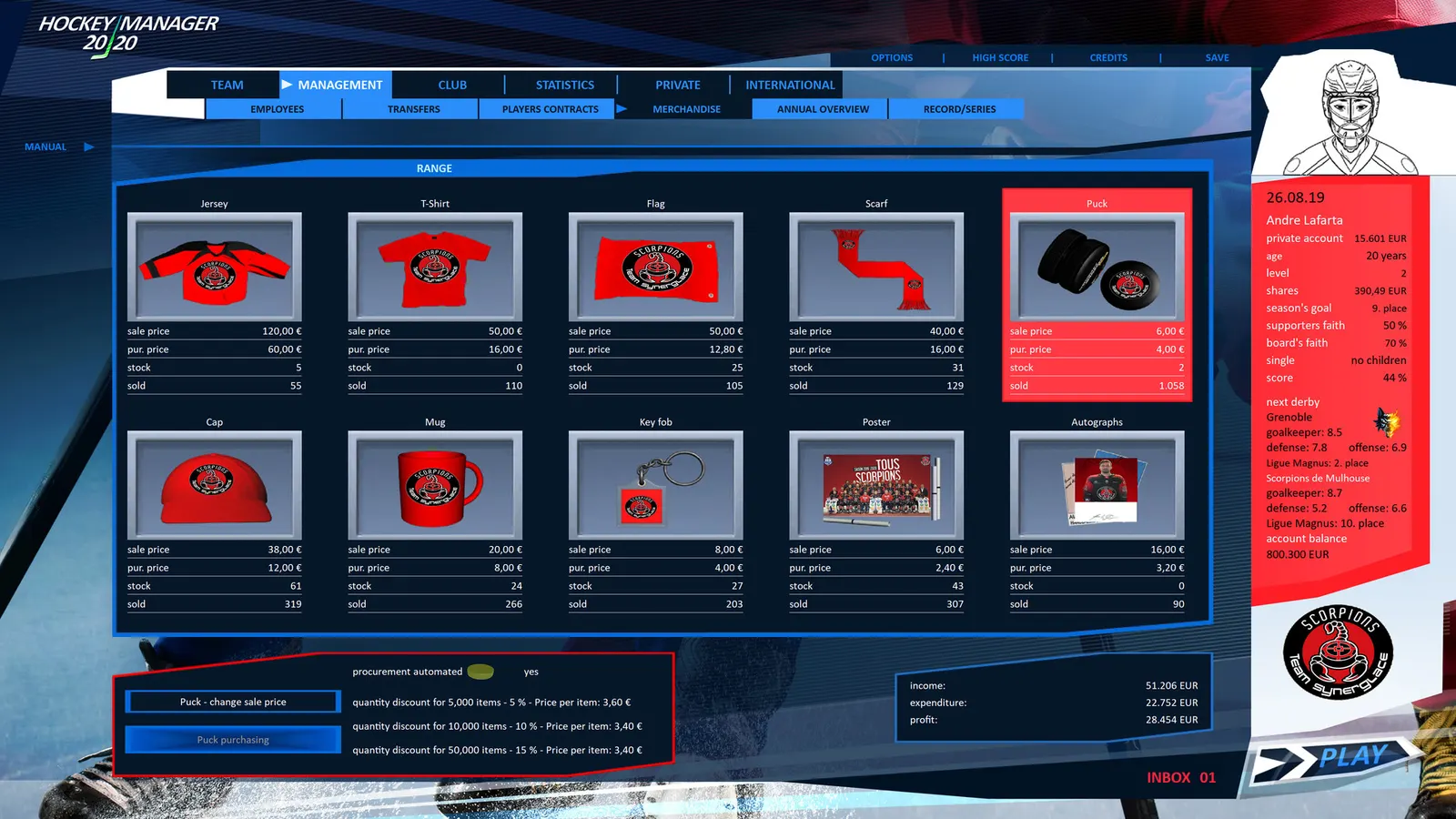 Hockey Manager 20|20 media 13